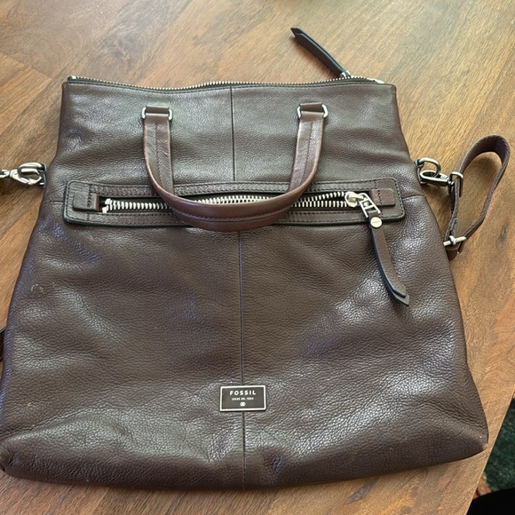 Fossil Dawson Fold Over Crossbody - Picture 11 of 13
